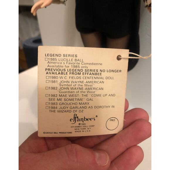 Vintage 1985 Effanbee 16" Lucy Doll Legend - Picture 8 of 11